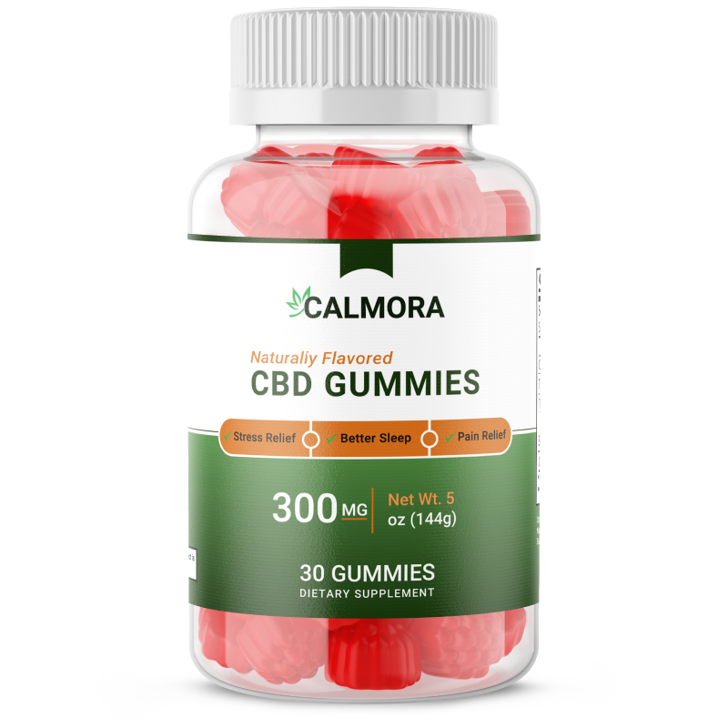 Calmora CBD Gummies bottle